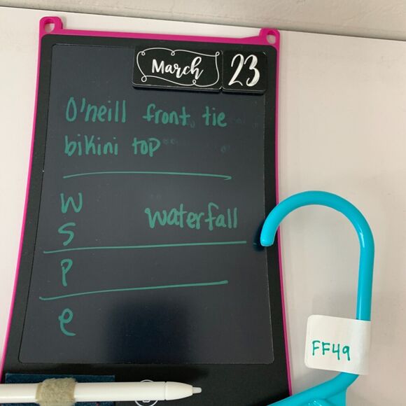 O'Neill Criss Cross Straps Bikini Top Womens S Small Waterfall Floral Front Tie - Picture 13 of 14